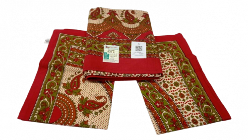 BEDSHEET JAIPUR PRINTED 72X100 2 PILLOW COVER